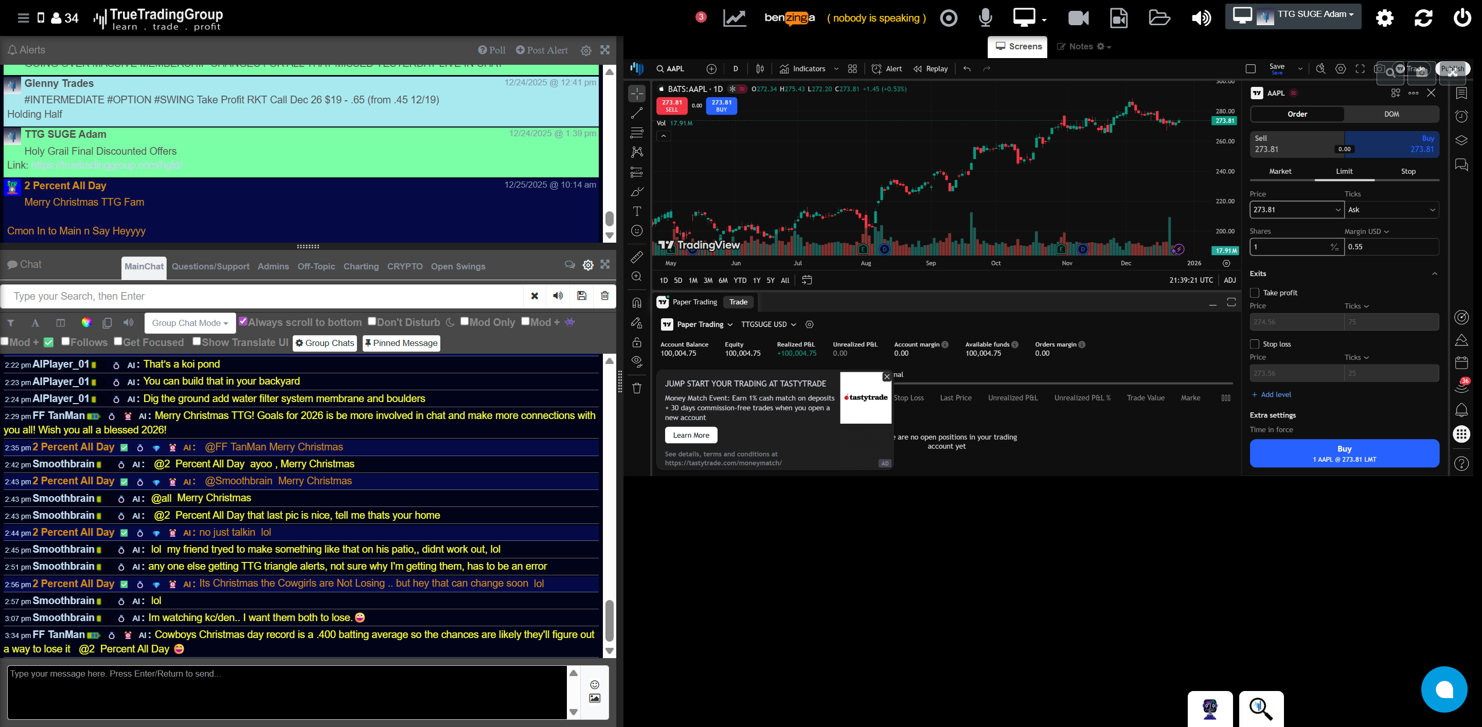 Live Trading Room