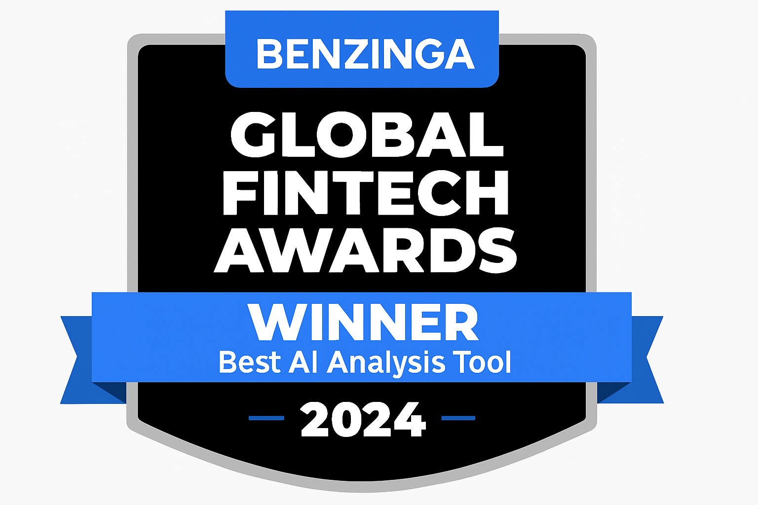 Winner: Benzinga Fintech Awards 2024 - Best AI Analysis Tool